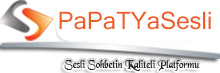 PapatyaSesli.Com Seslichat, SesliSohbet,GörüntülüSohbet,MobilSohbet